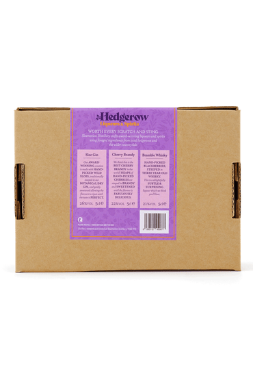 Hedgerow Liqueurs trio pack