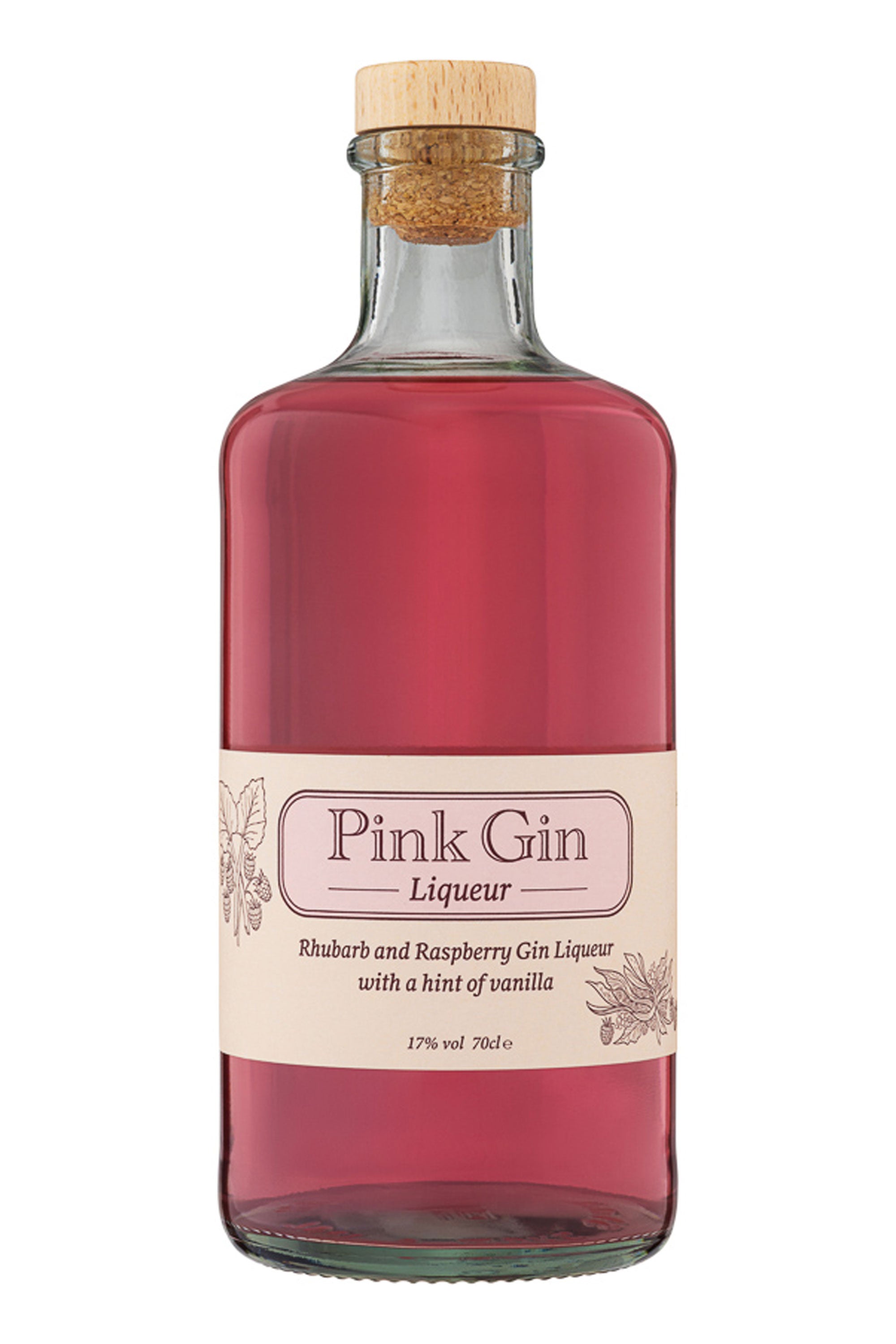 Raspberry Codgian Pink Gin Liqueur